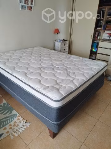 Cama europea 2 plazas Celta Everest cobre - Imagen 2