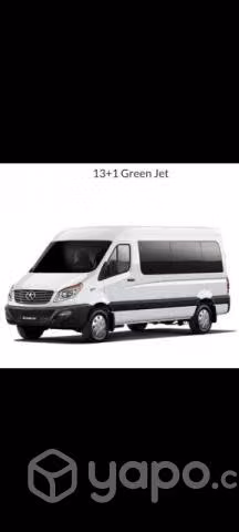 Arriendo Furgón Sunray Jac 2024.
