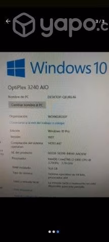Vendo computador Dell