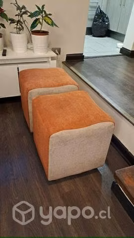 Sillón L con Pouf