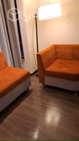 Sillón L con Pouf
