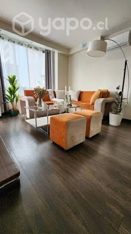Sillón L con Pouf