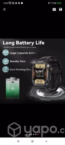 Smartwatch Tipo Militar - Oferta Navidad