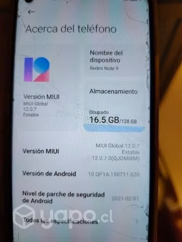 Redmi Note 9 - Imagen 2