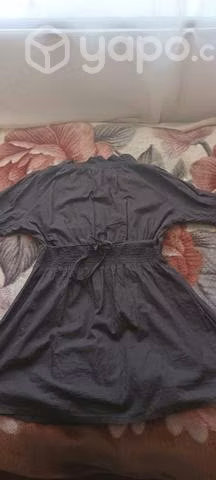 Polera larga gris oscuro xl 2000