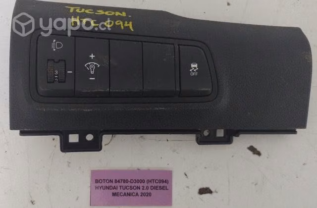 Boton 84780-D3000 (HTC094) Hyundai Tucson 2.0 Die