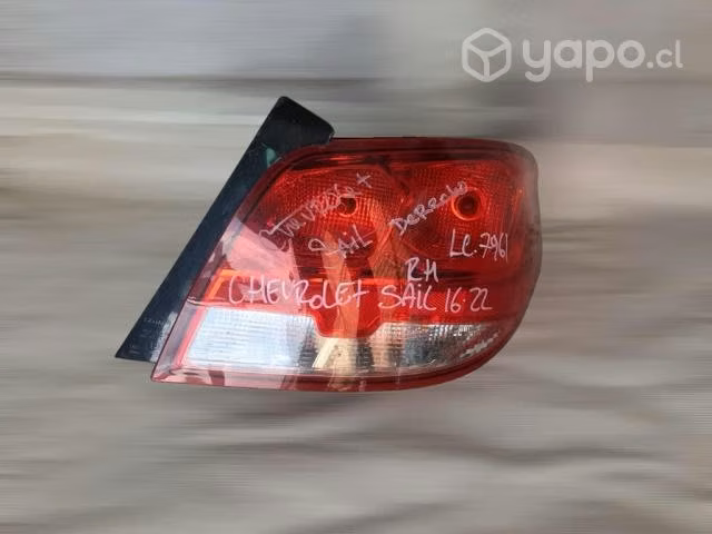 Foco trasero rh chevrolet sail 2016-2022