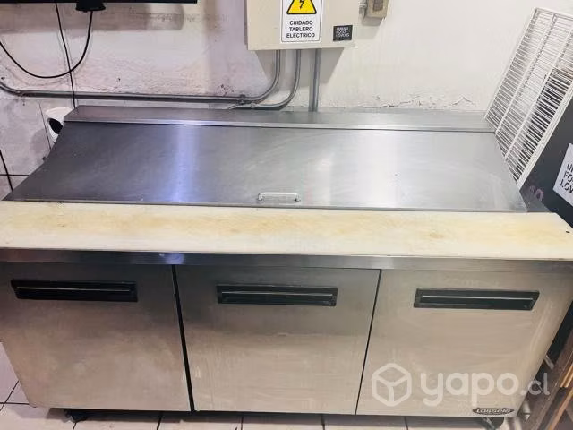 Meson refrigerado de acero inoxidable giro forzado