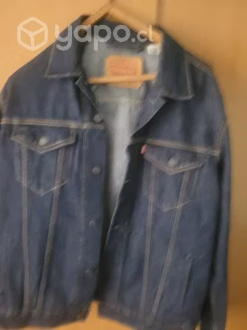 Casaca mezclilla levis nueva 1 solo uso