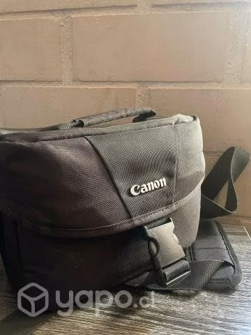 Camara Canon Rebel T6 con lentes y bolso incluido