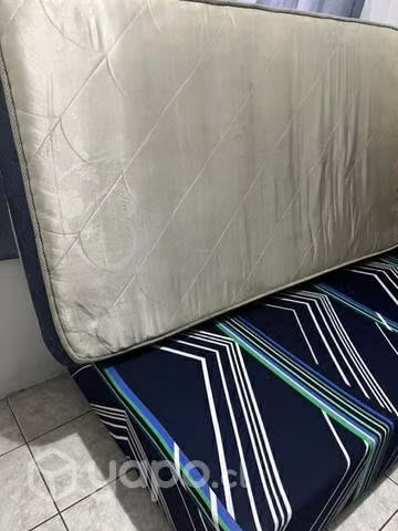 Cama de plaza y media