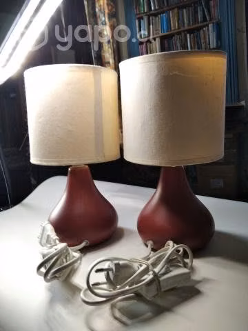 2 lamparas de velador antiguas