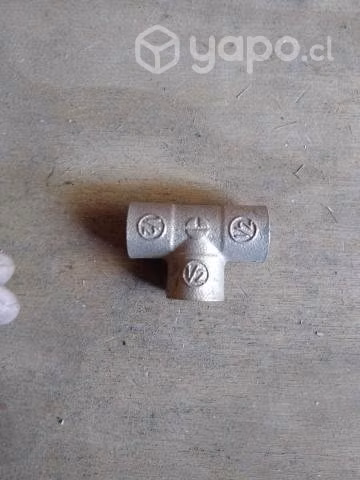 TEE BRONCE SO-SO-SO 1/2" X 1/2" X 1/2" (3u)