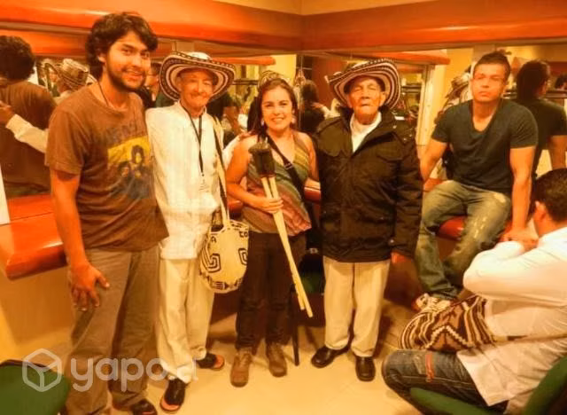 Gaitas colombianas macho y hembra