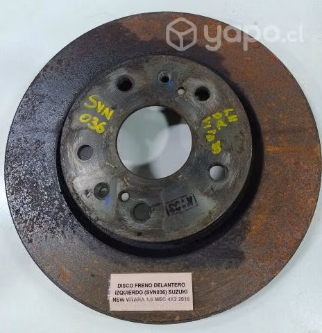 Disco Freno Delantero Izquierdo (SVN036) Suzuki Ne