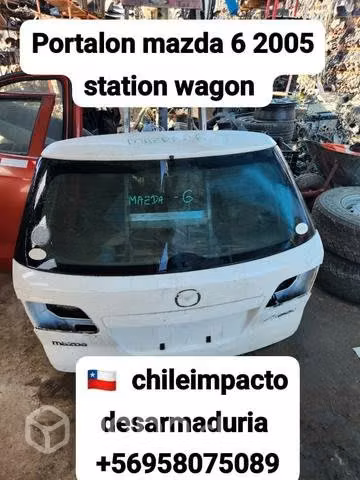 Portalón Mazda 6 año 2005 station wagon