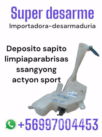 Depósito limpiaparabrisas ssangyong action Sport
