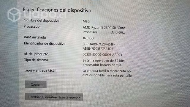 PC gamer como nuevo