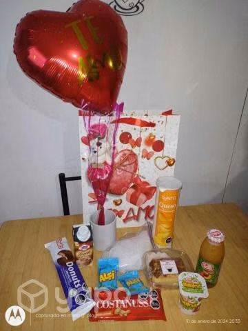 Desayuno sorpresa dia del amor