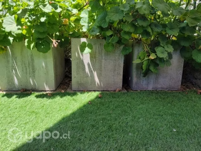 Jardineras de hormigón