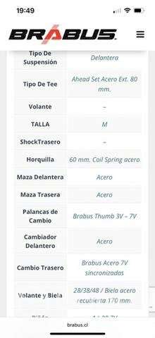 Bicicletas Brabus aro 26 - Imagen 4