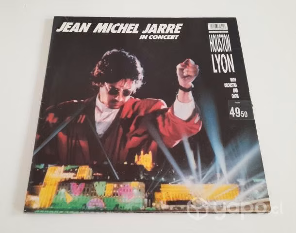 Vinilo Jean Michel Jarre "In Concert" 1987