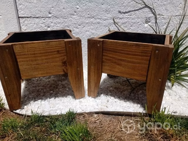 Maceteros madera