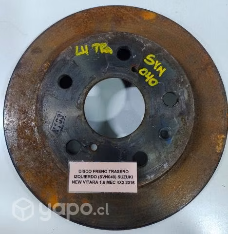 Disco Freno Trasero Izquierdo (SVN040) Suzuki New