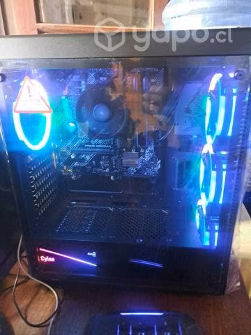 Pc gamer,escritorio de vidrio elegante ,silla game - Imagen 2