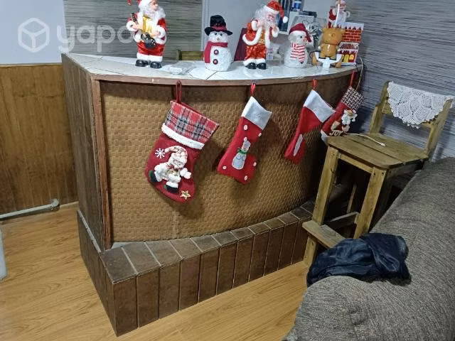 Barra rústica grande ofertón navideño