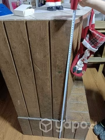 Barra rústica grande ofertón navideño
