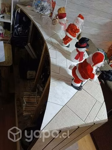Barra rústica grande ofertón navideño