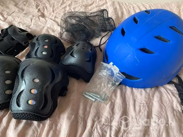 Kit patines hd hondar talla 38+protecciones/casco - Imagen 5