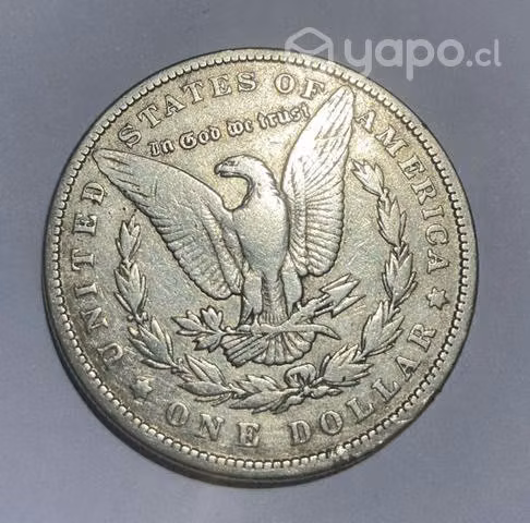 Antigüedades Moneda Antigua 1 Dollar Americano