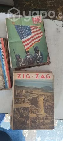 Revistas antiguas zig zag para coleccionar