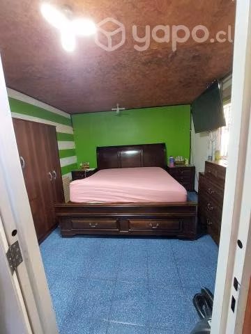 Cama King Boston Cherry