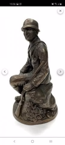 Figura de bronce