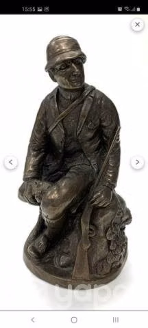 Figura de bronce