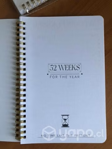 Planner semanal 106 páginas (52 semanas)