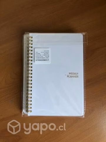 Planner semanal 106 páginas (52 semanas)