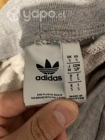 Buzo gris Adidas Originals talla S