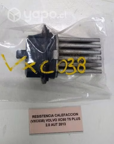 Resistencia Calefacción (VXC038) Volvo XC60 T5 PLU