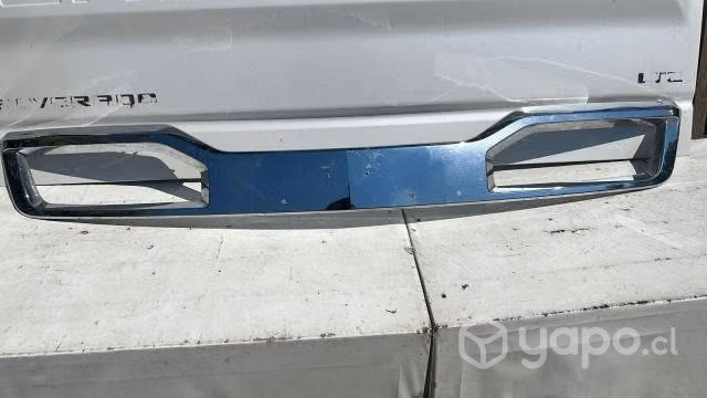 Cromado parachoque delantero chevrolet silverado (