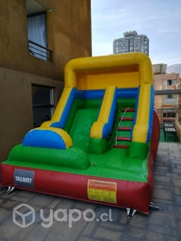 Juego inflable tobogán 4x3