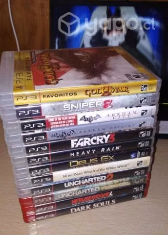 Juegos de ps3 originales