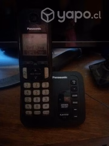 2 telefonos panasonic inalambricos contestadora