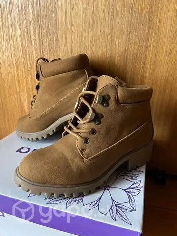 Botines color café