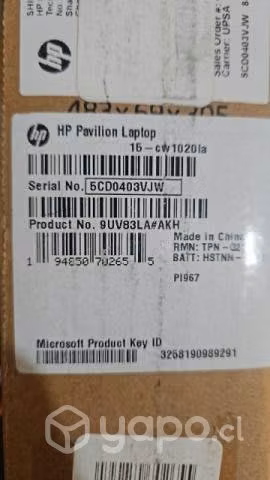Notebook Hp