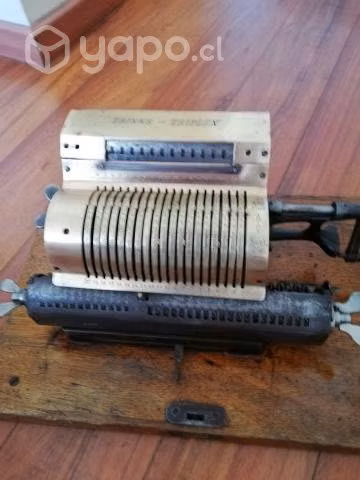Maquina calculo Alemana pulpería salitrera 1917