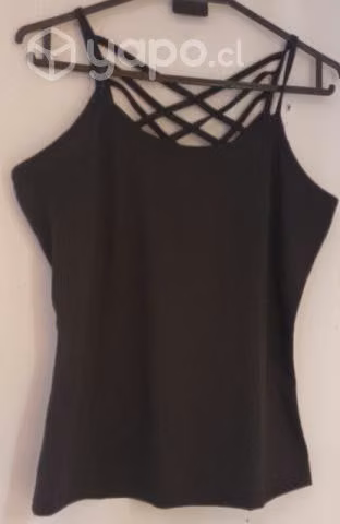 Polera color negro